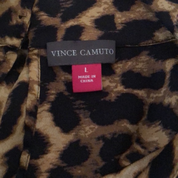 Vince Camuto leopard print blouse - Picture 6 of 8